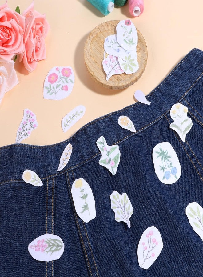 BCNJEPIN Embroidery Stickers for Stitching, 2 Sheets Water Soluble Paper for Embroidery with Stick and Stitch Embroidery Designs, Floral Pattern Paper for Clothes Embroiderys and Fabric Decoration - Image 5